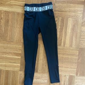 CEO Cushnie et Ochs workout gym leggings pants XS